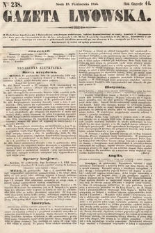 Gazeta Lwowska. 1854, nr 238