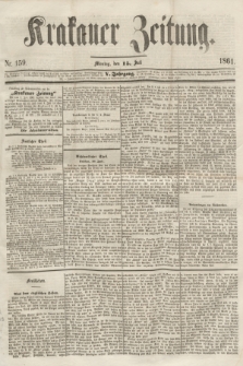 Krakauer Zeitung.Jg.5, Nr. 159 (5 Juli 1861)