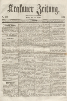 Krakauer Zeitung.Jg.5, Nr. 236 (14 October 1861)