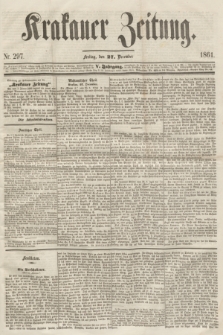 Krakauer Zeitung.Jg.5, Nr. 297 (27 December 1861)