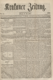 Krakauer Zeitung.Jg.6, Nr. 11 (15 Jänner 1862)