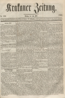 Krakauer Zeitung.Jg.6, Nr. 109 (13 Mai 1862)