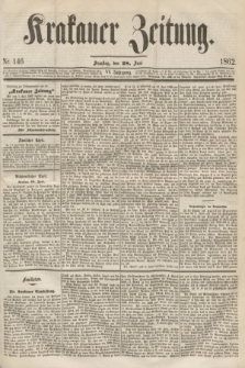 Krakauer Zeitung.Jg.6, Nr. 146 (28 Juni 1862)