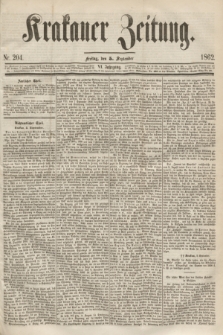 Krakauer Zeitung.Jg.6, Nr. 204 (5 September 1862)