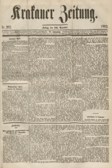 Krakauer Zeitung.Jg.6, Nr. 262 (14 November 1862)
