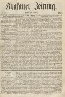 Krakauer Zeitung.Jg.7, Nr. 53 (6 März 1863)