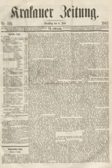 Krakauer Zeitung.Jg.7, Nr. 126 (6 Juni 1863)