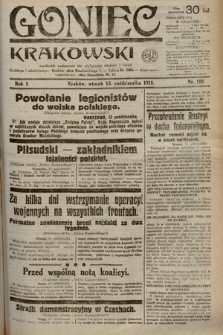 Goniec Krakowski. 1918, nr 105