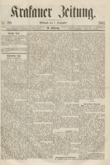 Krakauer Zeitung.Jg.7, Nr. 199 (2 September 1863)