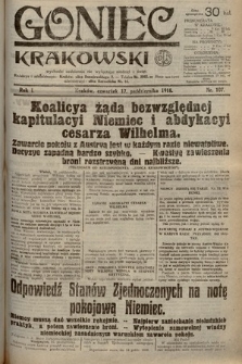 Goniec Krakowski. 1918, nr 107