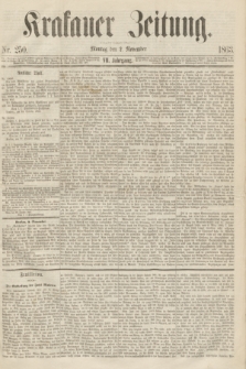 Krakauer Zeitung.Jg.7, Nr. 250 (2 November 1863) + dod.