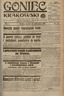 Goniec Krakowski. 1918, nr 114