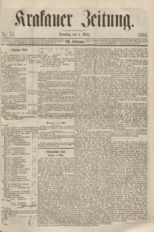 Krakauer Zeitung.Jg.8, Nr. 53 (5 März 1864)