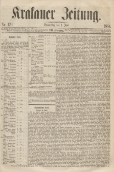 Krakauer Zeitung.Jg.8, Nr. 124 (2 Juni 1864)