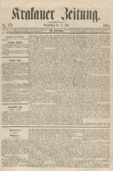 Krakauer Zeitung.Jg.8, Nr. 159 (14 Juli 1864)