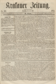 Krakauer Zeitung.Jg.8, Nr. 161 (16 Juli 1864)