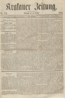 Krakauer Zeitung.Jg.8, Nr. 234 (12 October 1864)