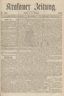 Krakauer Zeitung.Jg.8, Nr. 268 (22 November 1864)