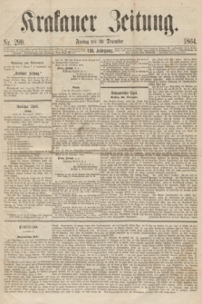 Krakauer Zeitung.Jg.8, Nr. 299 (30 December 1864)