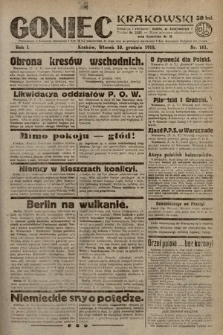 Goniec Krakowski. 1918, nr 161