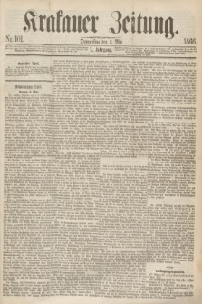 Krakauer Zeitung.Jg.10, Nr. 101 (3 Mai 1866)