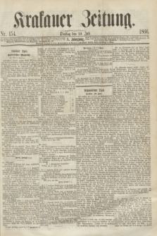 Krakauer Zeitung.Jg.10, Nr. 154 (10 Juli 1866) + dod.