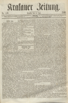 Krakauer Zeitung.Jg.10, Nr. 158 (14 Juli 1866)