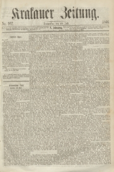 Krakauer Zeitung.Jg.10, Nr. 162 (19 Juli 1866)