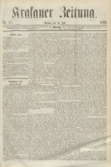 Krakauer Zeitung.Jg.10, Nr. 171 (30 Juli 1866)