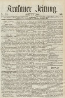 Krakauer Zeitung.Jg.10, Nr. 223 (1 October 1866)