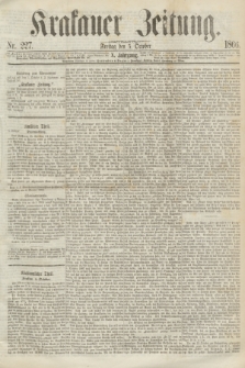 Krakauer Zeitung.Jg.10, Nr. 227 (5 October 1866) + dod.