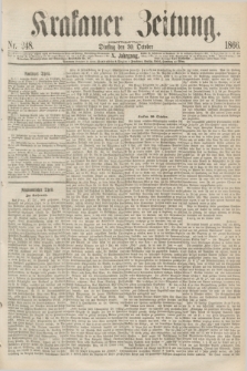 Krakauer Zeitung.Jg.10, Nr. 248 (30 October 1866)