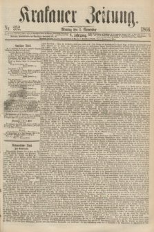 Krakauer Zeitung.Jg.10, Nr. 252 (5 November 1866)