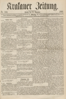 Krakauer Zeitung.Jg.10, Nr. 268 (23 November 1866)
