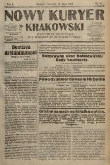 Nowy Kuryer Krakowski. 1918, nr 9