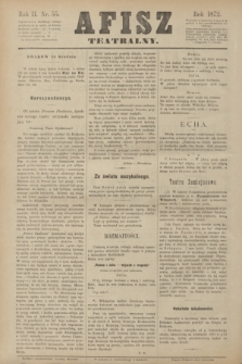 Afisz Teatralny.R.2, nr 55 (26 grudnia 1872) + dod.