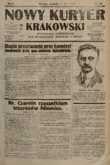 Nowy Kuryer Krakowski. 1918, nr 19