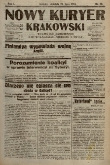 Nowy Kuryer Krakowski. 1918, nr 26