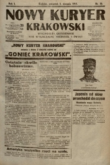 Nowy Kuryer Krakowski. 1918, nr 30