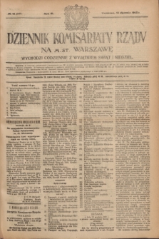 Dziennik Komisarjatu Rządu na M. St. Warszawę.R.3, № 14 (18 stycznia 1922) = № 346