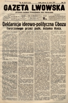 Gazeta Lwowska. 1937, nr 42
