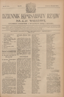 Dziennik Komisarjatu Rządu na M. St. Warszawę.R.4, № 107 (16 maja 1923) = № 732