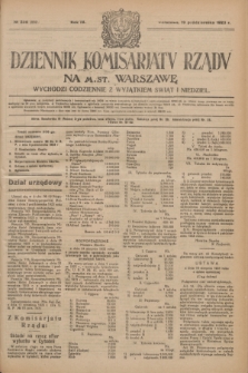 Dziennik Komisarjatu Rządu na M. St. Warszawę.R.4, № 236 (19 października 1923) = № 860