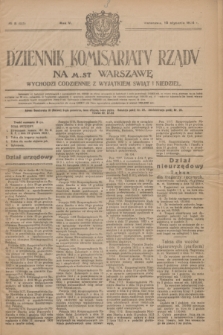 Dziennik Komisarjatu Rządu na M. St. Warszawę.R.5, № 8 (10 stycznia 1924) = № 925