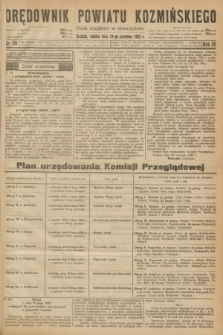 Orędownik Powiatu Koźmińskiego. R.35, nr 50 (24 czerwca 1922)