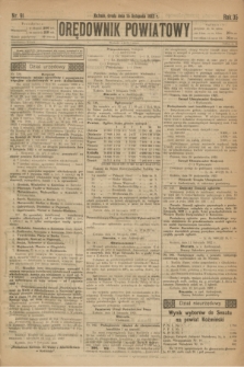 Orędownik Powiatowy. R.35, nr 91 (15 listopada 1922)
