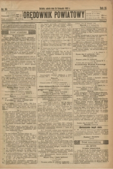 Orędownik Powiatowy. R.35, nr 94 (25 listopada 1922)