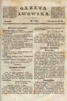 Gazeta Lwowska. 1843, nr 37