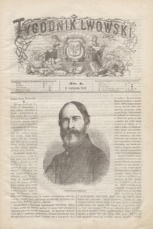 Tygodnik Lwowski. [R.1], nr 4 (3 listopada 1867)