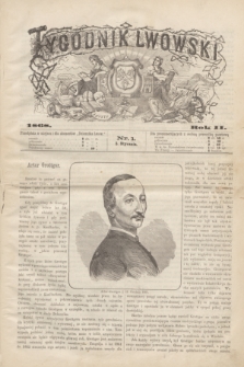 Tygodnik Lwowski. R.2, nr 1 (5 stycznia 1868)